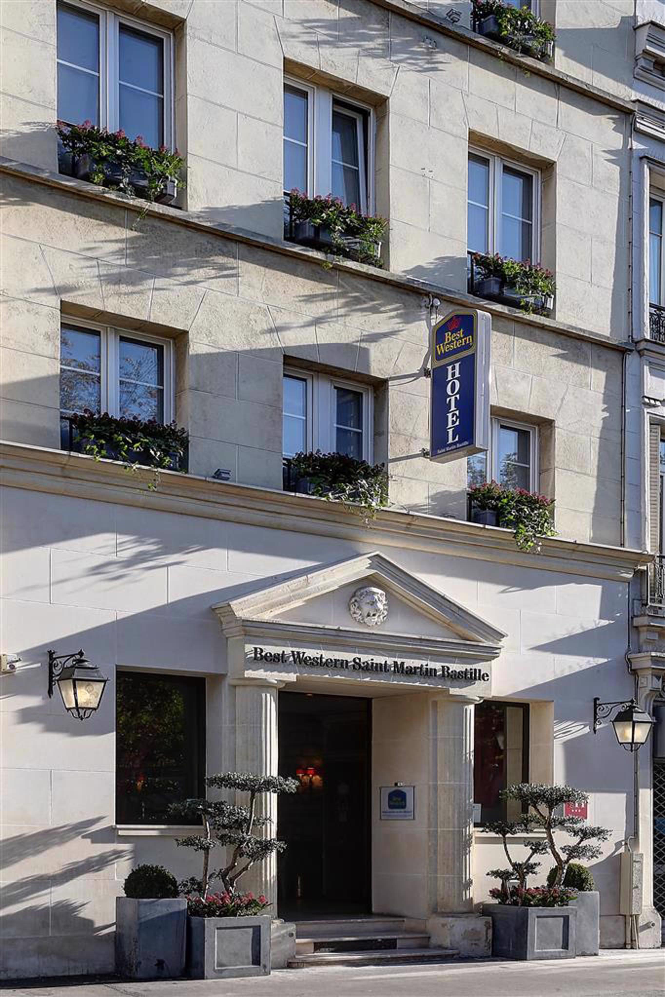 Hotel Saint Martin Bastille Paris Exterior foto