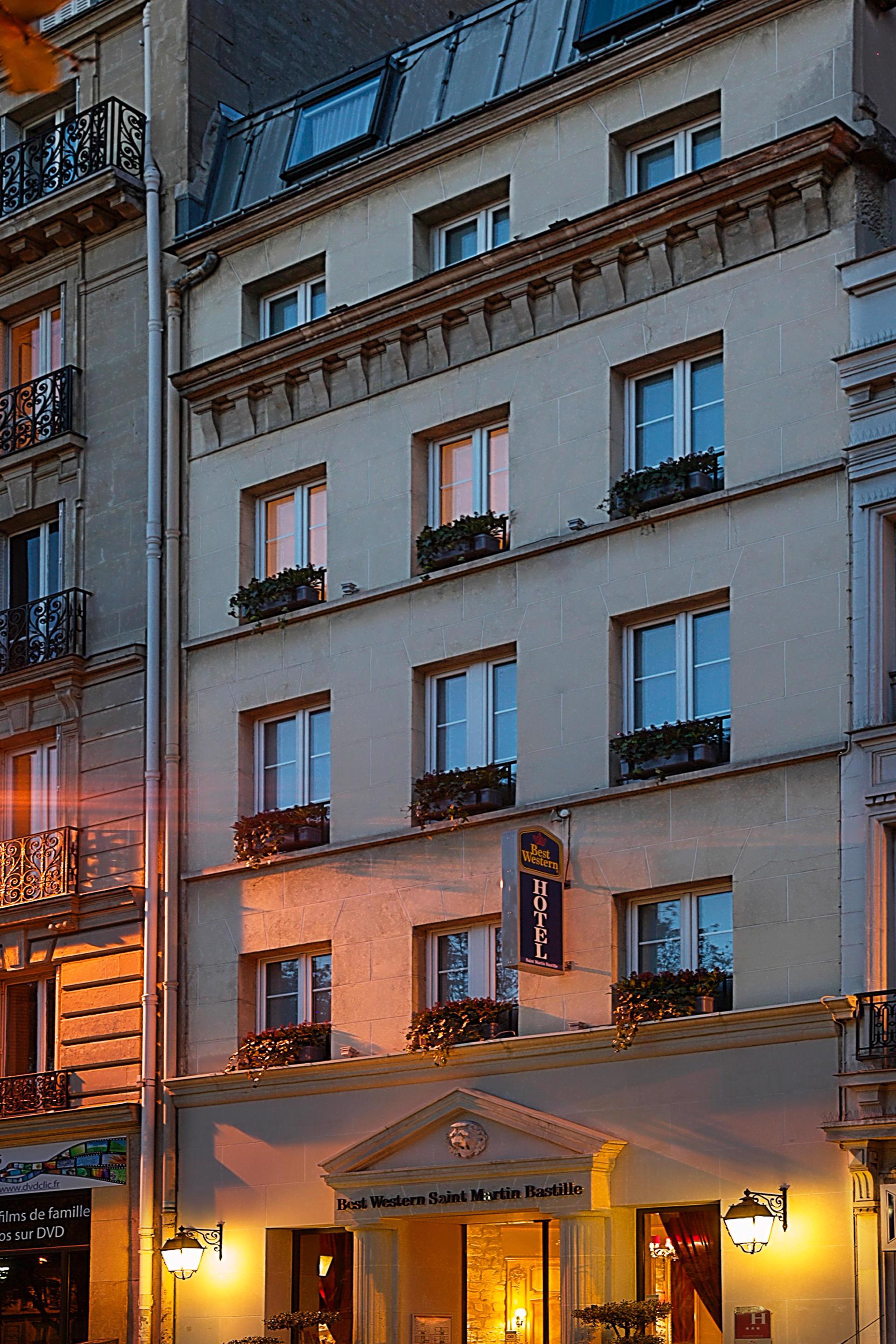 Hotel Saint Martin Bastille Paris Exterior foto