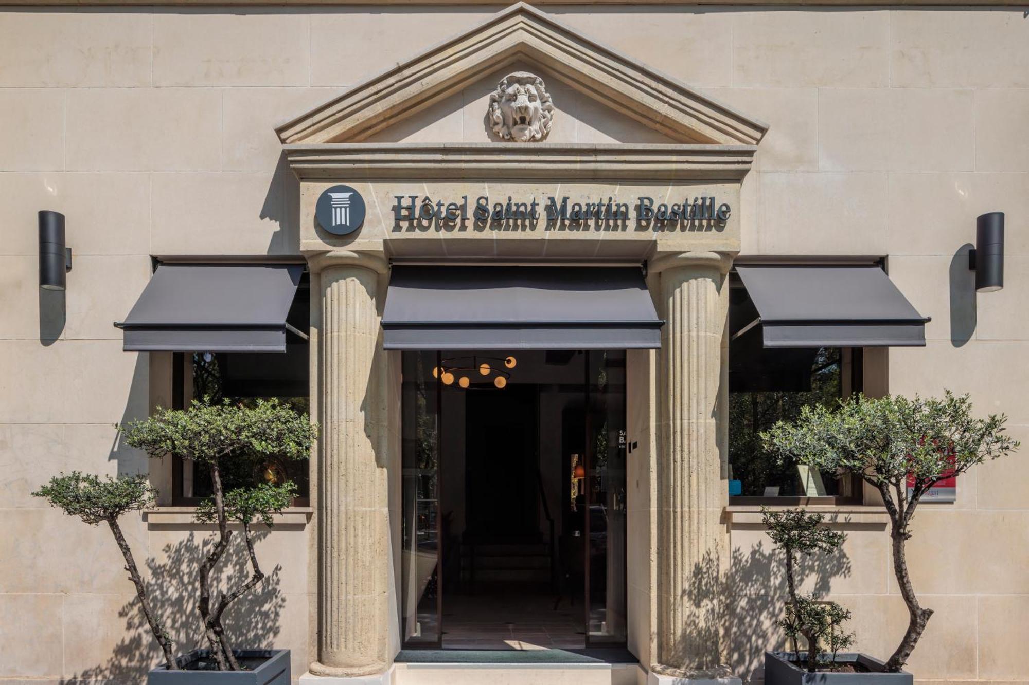 Hotel Saint Martin Bastille Paris Exterior foto